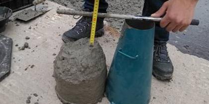 混凝土料稀和稠怎么看